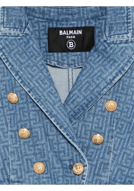 Giubbino con stampa BALMAIN KIDS | BW2A34 Z2867610